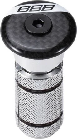 BBB Plug Aheadset For Fork Carb''PowerHead'' 1.1/8'' Glossy Carbon Black