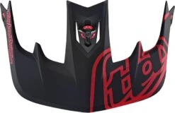 Troy Lee Designs Stage Race Visor / Black / Red