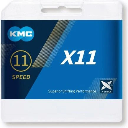 Chain KMC X11.93 114 Links 11V Silver / Black 2 Chain KMC X11.93 114 Links 11V Silver / Black - Image 2