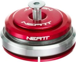 NEATT Tapered Headset 1 1/8 - 1/5 - Red